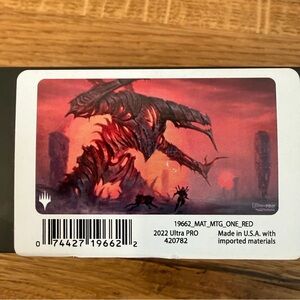 Magic: The Gathering - Phyrexia - All Will Be One Playmat Red